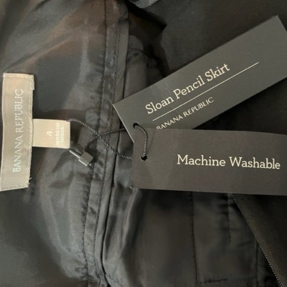 Banana Republic Sloan Pencil Skirt NWT Sz 4 - Picture 7 of 7